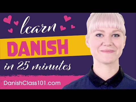 All Romantic Expressions You Need in Danish! Learn Danish in 25 Minutes!