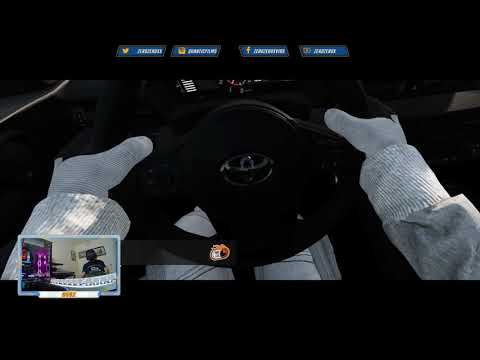 VR: New Toyota Supra. Project CARS 3 Hot Lap with replay. Steering Wheel, pedals and headset on PC
