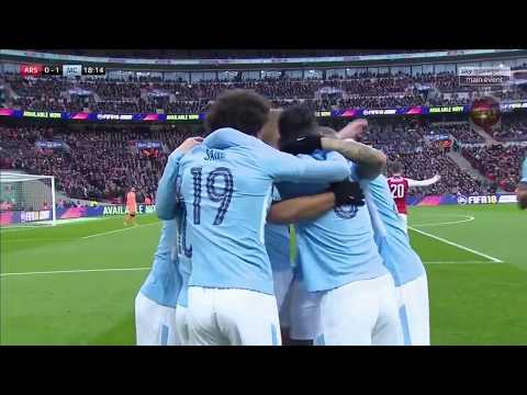 Arsenal vs Man City 0-3 Goals and Highlights (Carabao Cup 2017-2018 Final) HD 25/02/2018