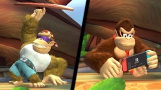 Donkey Kong Country: Tropical Freeze (Switch) - All Idle Animations