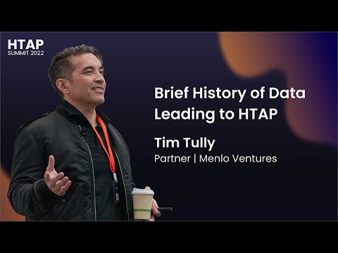 [Trailer]HTAP SUMMIT 2022 | Brief History of Data Leading to HTAP