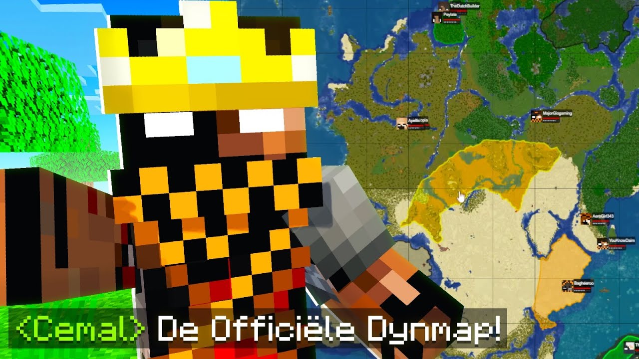 The Kingdom DYNMAP! Server Uitleg 2024!