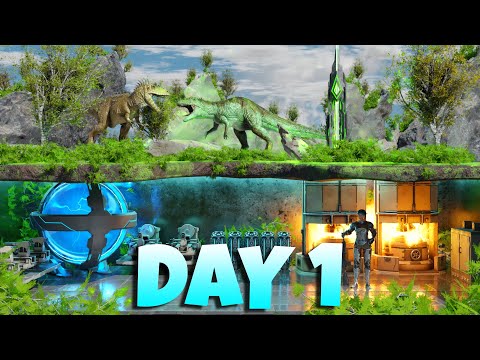 Claiming A BROKEN Green Ob Cave Day 1 - Ark PvP