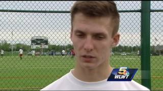 Friends remember 'selfless' teen who died volunteering at track meet