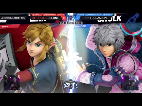 Miercoles de Fight Club #8 Losers Quarter Finals ??? Bernie (Link) vs ??? FuerzaDON (Shulk)