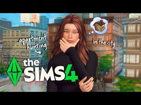 APARTMENT HUNTING in san myshuno 🏡| Sims 4 Hot Tea Legacy