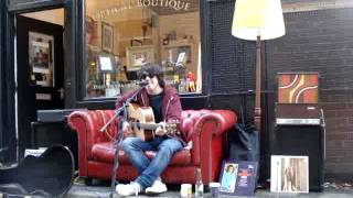 Billy Mitchell @ Living Room Legends on the streets, Oxjam secret gig, 20/10/12.  View cover.