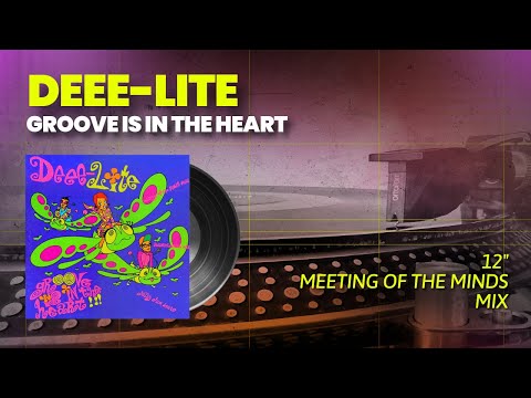 Deee-Lite - Groove Is In The Heart (Meeting Of The Minds Mix) - 1990 - 12" Vinyl