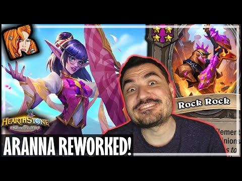 ARANNA REWORK IS AWESOME! - Hearthstone Battlegrounds