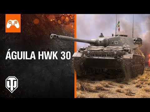 Let the spirit of The Águila HWK 30 tank lead you to victory!