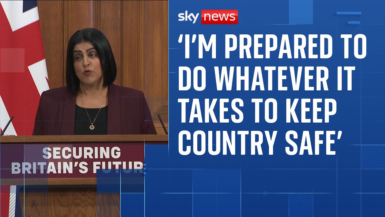 Justice secretary: 'I'm prepared to do whatever it takes to keep this country safe'