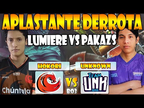 UNKNOWN VS HOKORI BO3[GAME 1] PAKAZS VS LUMIERE -ELIMINACIÓN- LPG:SEASON 9 - DOTA 2 PRO