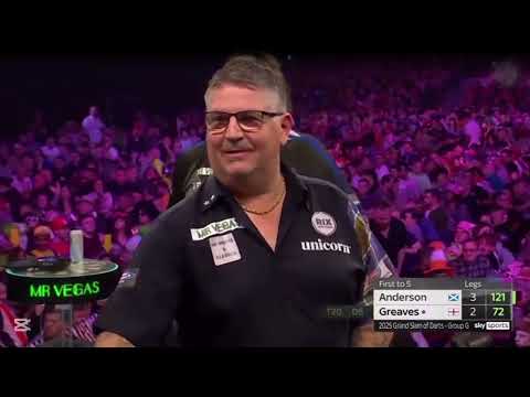 Gary Anderson vs Beau Greaves | 2025 Mr Vegas Grand Slam of Darts
