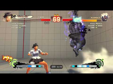 SSF4AE CASUAL NETPLAY (Uanah) Makoto vs Oni Akuma (Vinny)