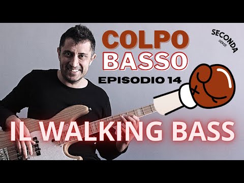 Il WALKING BASS | Colpo Basso Ep. 14 (lezioni di basso elettrico) by Ale De Rosa