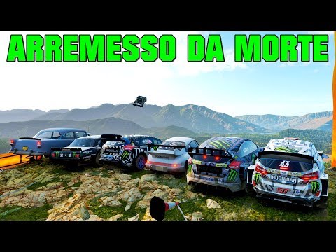 ARREMESSO DA MORTE COM OS CARROS DA HOONIGAN - FORZA HORIZON 4 - GAMEPLAY