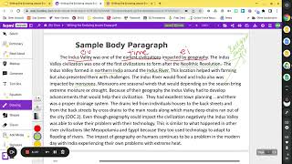 Body Paragraphs   Writing the Enduring Issues Essay