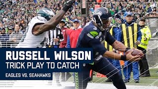 Russell Wilson’s greatest catch... Outside of Ciara, of course. 

