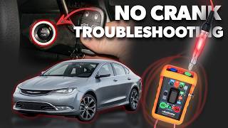 2016 Chrysler 200 - No Crank Diagnostics