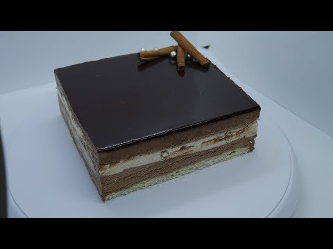 Chocomel Recipe | Chocolate mousse | Caramel hazelnut mousse Cake