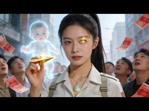 Her left eye sees ghosts, she saves a kid, and gets a teleport paper plane!