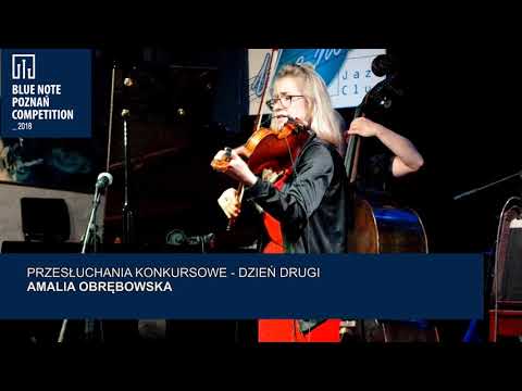 Blue Note Poznań Competition 2018: Amalia Obrębowska