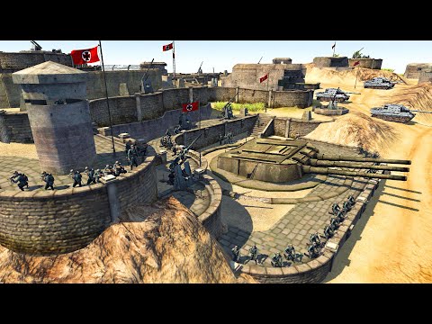 Invasion of Hitler's Fortress Europe... - Men of War: WWII Mod Battle Simulator