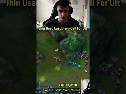 Jhin Used His Last Braincell For This Ult