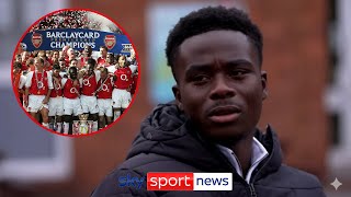 Emotional! Bukayo Saka’s Sky Sports Interview Sends a Message to Rivals!