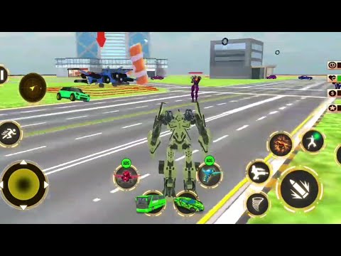 Robot Car Transformer Games || Level 4 - Android Gameplay