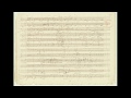 Mozart: Don Giovanni - quartetto Non ti fidar, o misera - autograph manuscript