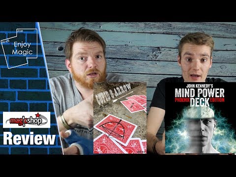 Cupids Arrow (Oliver Pont) & Mind Power Deck & Mind Power Traveler (Cardshark) || Enjoy Magic Review