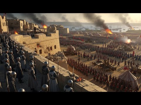 800 Knights vs 40,000 Turks: The Impossible Siege of Malta (battle of 1565)