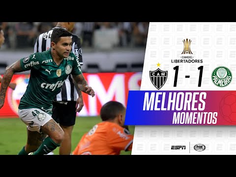 Gols e lances de Atlético Mineiro x Palmeiras
