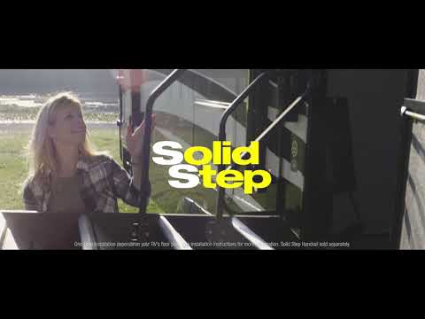 Solid Step Entry Door Stairs for RVs - Lippert Components
