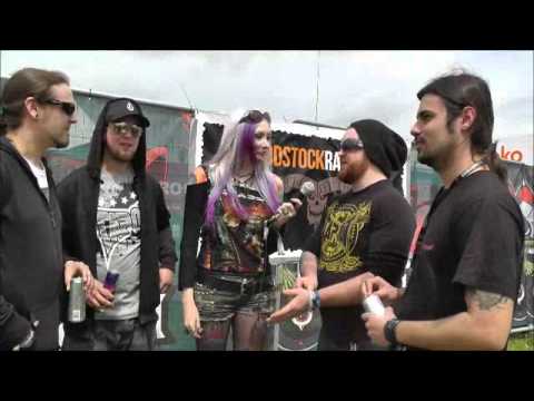 Mordecai interview with Hayley Leggs (Bloodstock Radio) @Download 2013