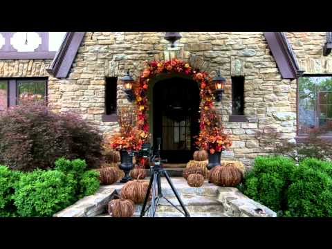 Decorating Your Porch for Fall and Halloween - Grandin Road