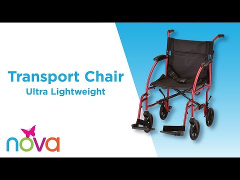 Ultra Lightweight Transport Chair - Features and How To Assemble 379