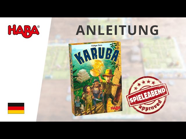Video teaser per HABA Karuba (Anleitung) | Familienspiel ab 8 Jahren