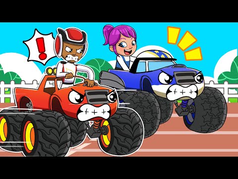 AJ vs Gabby - The Ultimate Championship Showdown! | Blaze and the Monster Machines Animation