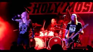 Holy Moses - Welcome To The Real World ( Live at Volta Club, Moscow. 13/05/2017