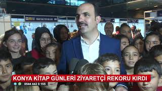 Konya Kitap Günleri yarım milyondan fazla ziyaretçiyi ağırladı