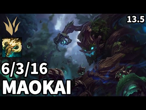 Maokai Jungle vs Wukong - EUW Grandmaster | Patch 13.5