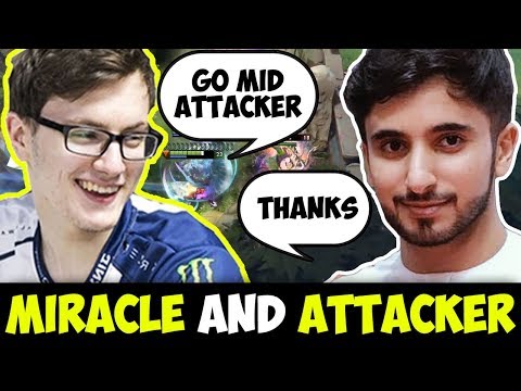 Even Miracle Respect Attacker Kunkka And Gave Him Mid - Miracle + Attacker = Auto Win Dota 2