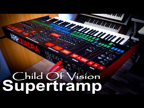 Supertramp  Child Of Vision ~ Vintage Synthesizer Recreation ~ RetroSound
