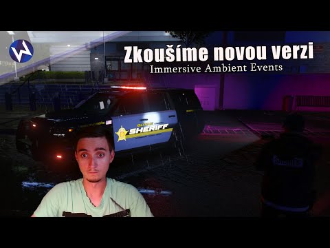 Zkoušíme novou verzi Immersive Ambient Events | GTA V LSPDFR | Wigleg CZ/SK