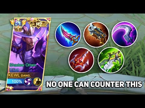 CLINT FULL PENETRATION BUILD!! THIS BUILD WILL DESTROY THE META HEROES!!🔥 (DAMAGE HACK BUILD)