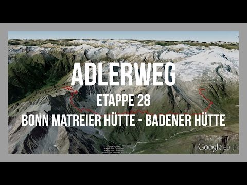 Adlerweg Osttirol Etappe 28 | Bonn Matreier Hütte - Badener Hütte | Wandern Tirol | GPS-Track