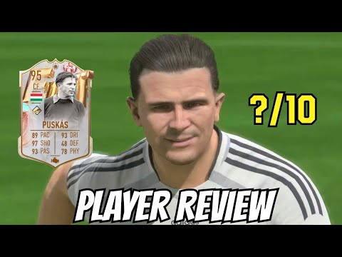 FERENC PUSKAS (95) FUT BIRTHDAY ICON ! PLAYER REVIEW | FIFA 23 ULTIMATE TEAM