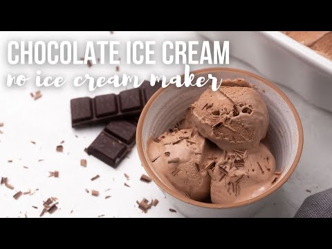 No Churn Chocolate Ice Cream l The Recipe Rebel